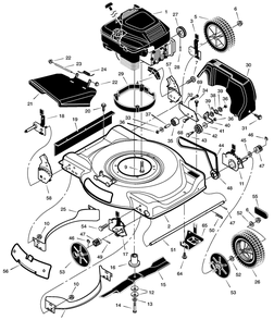 Part Location Diagram of F-030449L Murray Book, Instruction